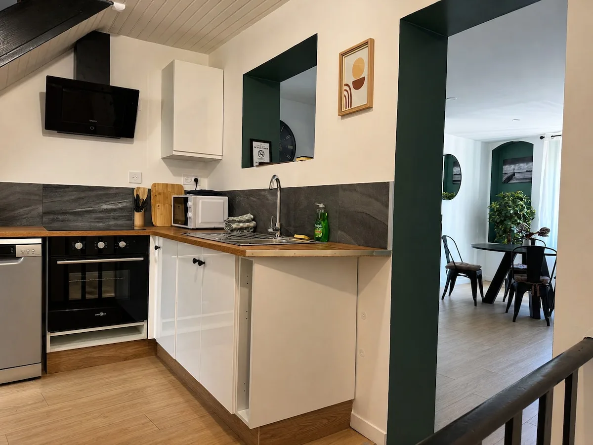 Urban Green Retreat — La cuisine équipée